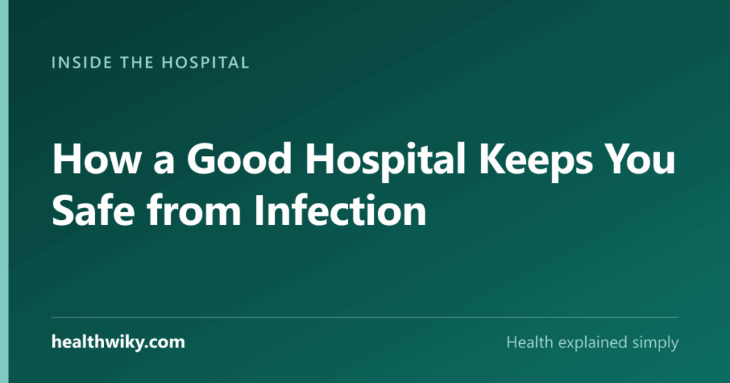 How a Good Hospital Keeps You Safe from Infection
